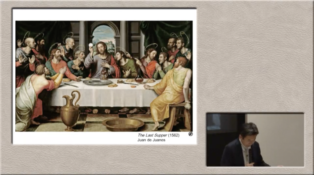 キリストの最後の晩餐の絵画